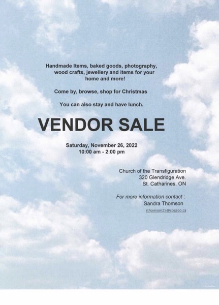 Vendor Sale 2022